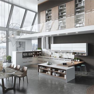 G Shaped Kitchen